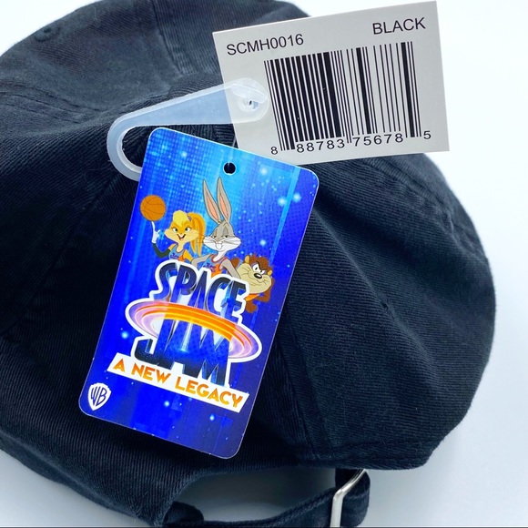 New Unisex Warner Bros Looney Tunes Space Jam A New Legacy Basketball Dad Hat OS - Picture 8 of 9